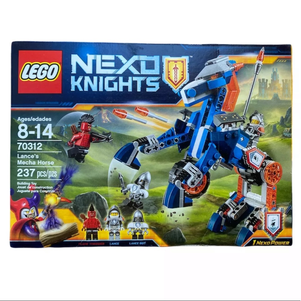 LEGO Nexo Knights 70312 Lance's Mecha Horse Playset - New/Boxed